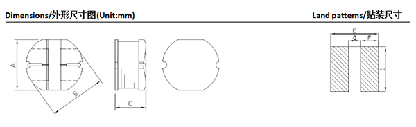 貼片功率電感電子結構 貼片功率電感電子結構